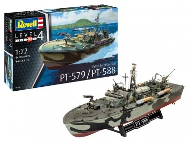 Revell - Patrol Boat PT-588 / PT-579 Late, 1/72, 05165