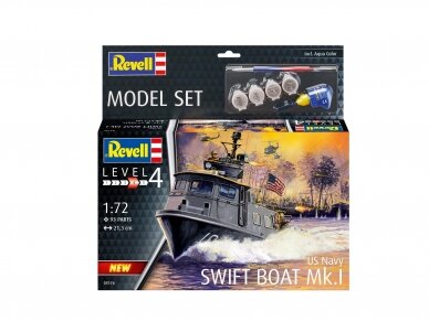 Revell - US Navy Swift Boat Mk.I dovanų komplektas, 1/72, 65176 1