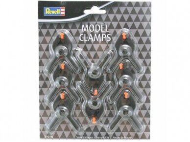 Revell - Model clamps set (8 pcs.), 39070