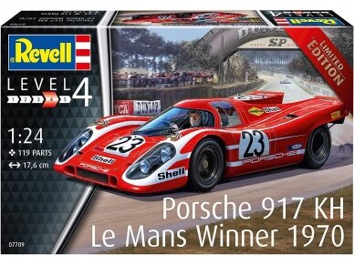 Revell - Porsche 917K Le Mans Winner 1970, 1/24, 07709 1