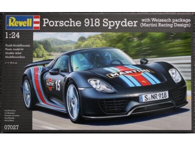 Revell - Porsche 918 "Weissach Sport", 1/24, 07027