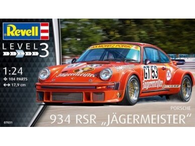 Revell - Porsche 934 RSR "Jägermeister", 1/24, 07031 1