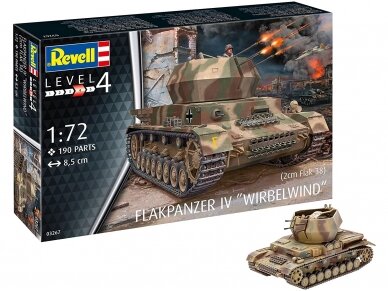 Revell - Flakpanzer IV Wirbelwind (2 cm Flak 38), 1/72, 03267 1