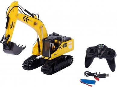 Revell - Radijo bangomis valdomas RC Construction Vehicle Mini Digger Ekskavatorius, 1/18, 24638 2 Revell - Radijo bangomis valdomas RC Construction Vehicle Mini Digger Ekskavatorius, 1/18, 24638 2