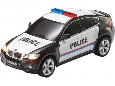 Revell - Radijo bangomis valdomas (RC) BMW X6 Police, 1/24, 24655 3