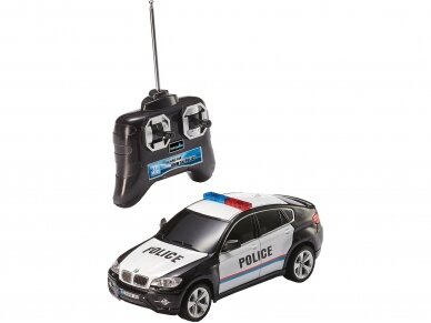 Revell - Radijo bangomis valdomas (RC) BMW X6 Police, 1/24, 24655 2