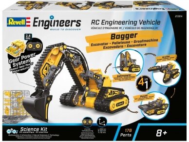 Revell - Радиоуправляемый RC Engineering Vehicle 4in1: Revell Engineers, 21304 1 Revell - Радиоуправляемый RC Engineering Vehicle 4in1: Revell Engineers, 21304 1