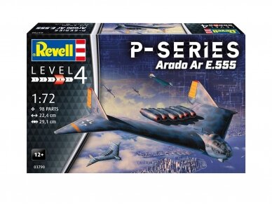 Revell - Arado Ar 555 P-Series, 1/72, 03790 1