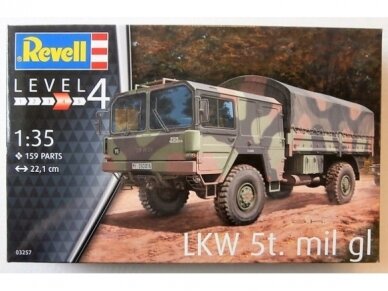 Revell - LKW 5t. mil gl (4x4 Truck), 1/35, 03257