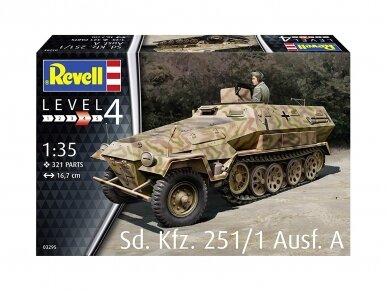 Revell - Sd.Kfz. 251/1 Ausf.A, 1/35, 03295 1