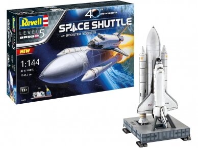 Revell - Space Shuttle & Booster Rockets dovanų komplektas, 1/144, 05674