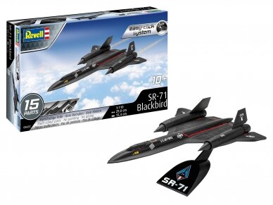 Revell - SR-71 Blackbird (easy-click), 1/110, 03652