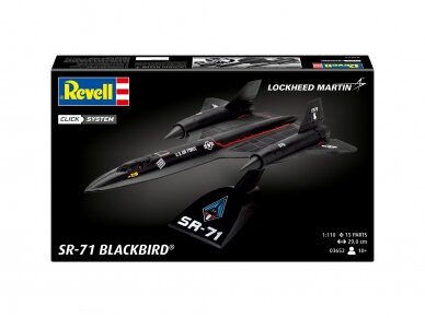 Revell - SR-71 Blackbird (Click System), 1/110, 03652 9