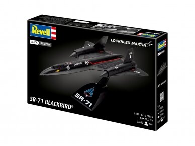 Revell - SR-71 Blackbird (Click System), 1/110, 03652 8 Revell - SR-71 Blackbird (Click System), 1/110, 03652 8