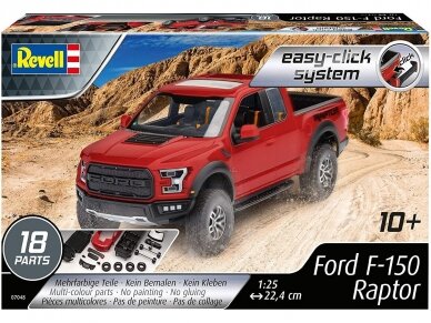 Revell - Ford F-150 Raptor (easy-click), 1/25, 07048 1