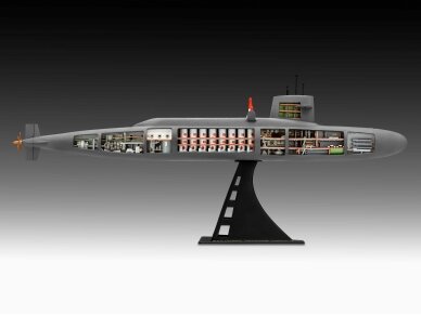 Revell - S.S.B. Abraham Lincoln with Interior, 1/253, 05185 5 Revell - S.S.B. Abraham Lincoln with Interior, 1/253, 05185 5
