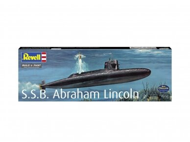 Revell - S.S.B. Abraham Lincoln with Interior, 1/253, 05185 1 Revell - S.S.B. Abraham Lincoln with Interior, 1/253, 05185 1