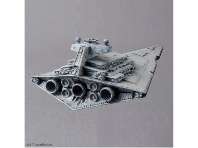 Revell - Star Wars Death Star II (1/2700000) & Star Destroyer (1/14500) (Bandai), 01207 6