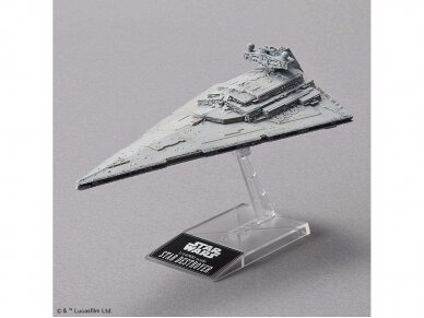 Revell - Star Wars Death Star II (1/2700000) & Star Destroyer (1/14500) (Bandai), 01207 4