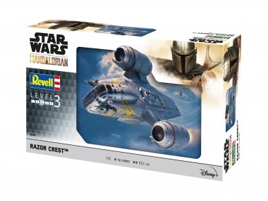 Revell - Star Wars The Mandalorian: The Razor Crest, 1/72, 06781 1