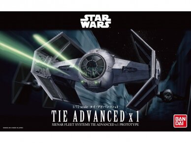 Revell - Star Wars TIE Advanced x1 (Bandai), 1/72, 01214 Revell - Star Wars TIE Advanced x1 (Bandai), 1/72, 01214