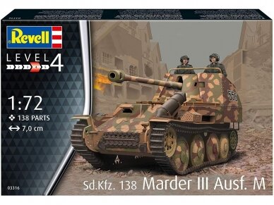 Revell - Sd.Kfz.138 Marder III Ausf.M, 1/72, 03316 1