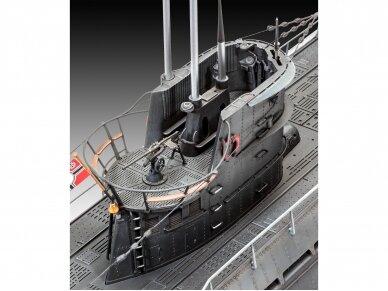 Revell - Submarine Type IXC Early Turret, 1/72, 05166 4