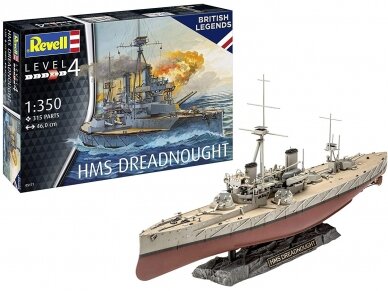 Revell - British Legends: HMS Dreadnought, 1/350, 05171