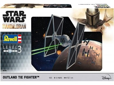 Revell - Star Wars The Mandalorian: Outland TIE Fighter, 1/65, 06782 1