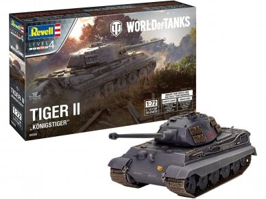 Revell - Tiger II Ausf. B "Königstiger" "World of Tanks", 1/72, 03503