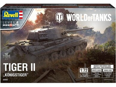 Revell - Tiger II Ausf. B "Königstiger" "World of Tanks", 1/72, 03503 1