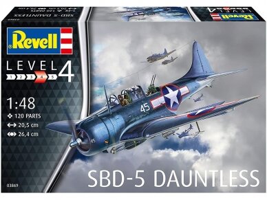Revell - Douglas SBD-5 Dauntless, 1/48, 03869 1