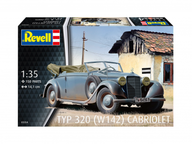 Revell - Typ 320 (W142) Cabriolet (Mercedes-Benz 320), 1/35, 03354 1 Revell - Typ 320 (W142) Cabriolet (Mercedes-Benz 320), 1/35, 03354 1