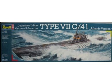 Revell - U-Boat Typ VIIC/41, 1/144, 05100 1