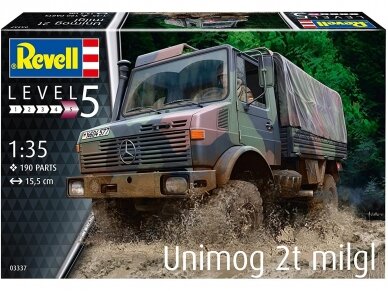 Revell - Unimog 2t milgl, 1/35, 03337 1