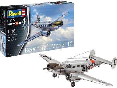 Revell - Beechcraft Model 18, 1/48, 03811