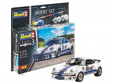 Revell - Porsche 934 RSR "Martini" Model Set, 1/24, 67685