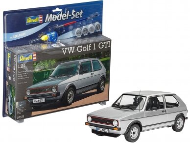 Revell - Volkswagen VW Golf 1 GTI Model Set, 1/24, 67072