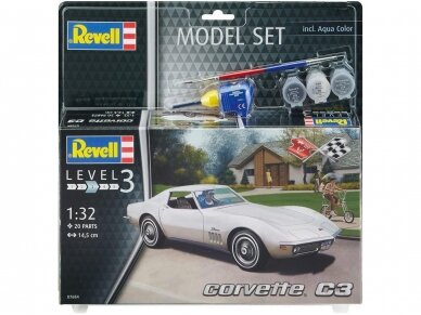 Revell - Corvette C3 Model Set, 1/32, 67684