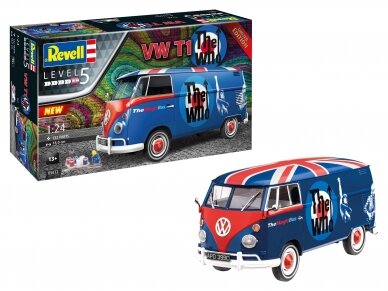 Revell - VW T1 Bus „The Who“ dovanų komplektas, 1/24, 05672