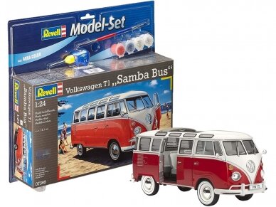 Revell - VW T1 Samba Bus Model Set, 1/24, 67399