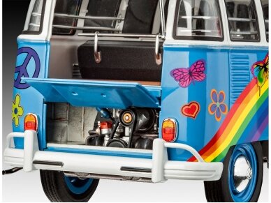 Revell - VW T1 Samba Bus Flower Power. 1/24, 07050 5