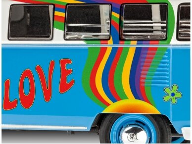 Revell - VW T1 Samba Bus Flower Power, 1/24, 07050 2