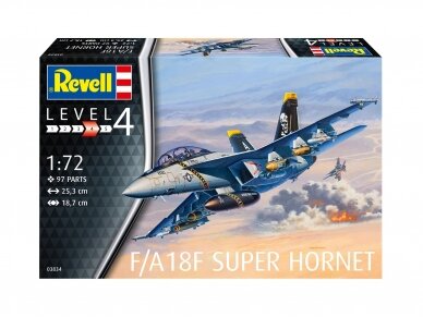 Revell - F/A-18F Super Hornet, 1/72, 03834 1