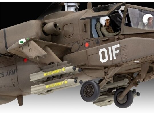 Revell - AH-64A Apache mudeli komplekt, 1/72, 63824 3 Revell - AH-64A Apache mudeli komplekt, 1/72, 63824 3