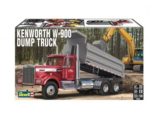 Revell - Kenworth W-900 Dump Truck, 1/25, 12628 1 Revell - Kenworth W-900 Dump Truck, 1/25, 12628 1