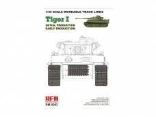 Rye Field Model - Tiger I Workable Tracks For Tiger I Early Production, 1/35, 5002 Rye Field Model - Tiger I Workable Tracks For Tiger I Early Production, 1/35, 5002