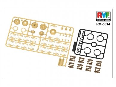 Rye Field Model - Workable Track Links For Panther, 1/35, 5014 2