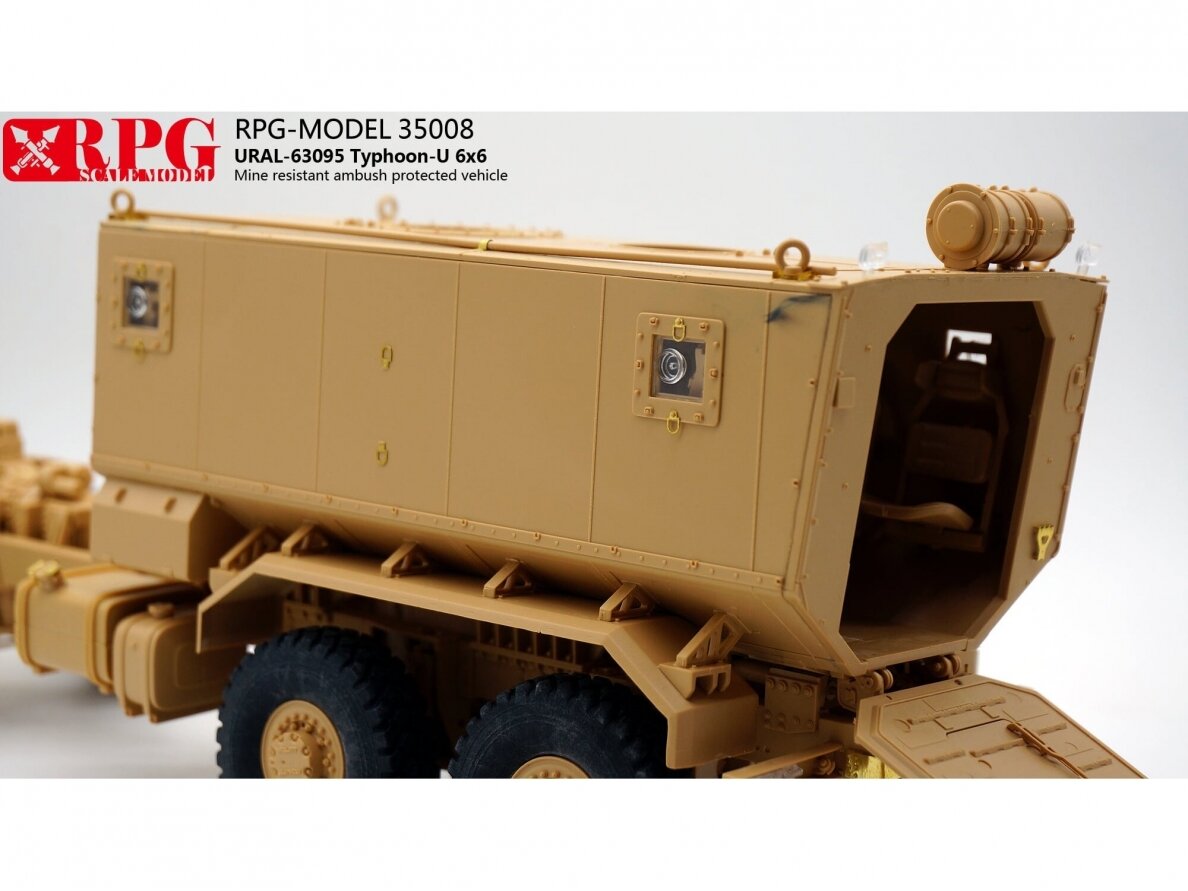 RPG Model - Russian URAL 63095 Typhoon MRAP, 1/35, 35008 37