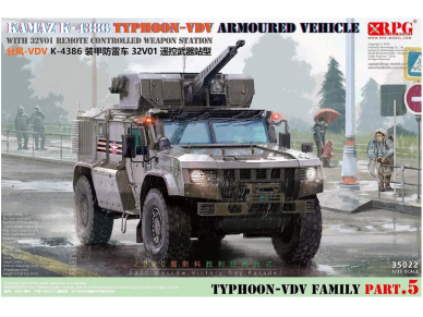 RPG Model - Typhoon-VDV Kamaz K-4386 w/ 32V01 RCWS, 1/35, 35022